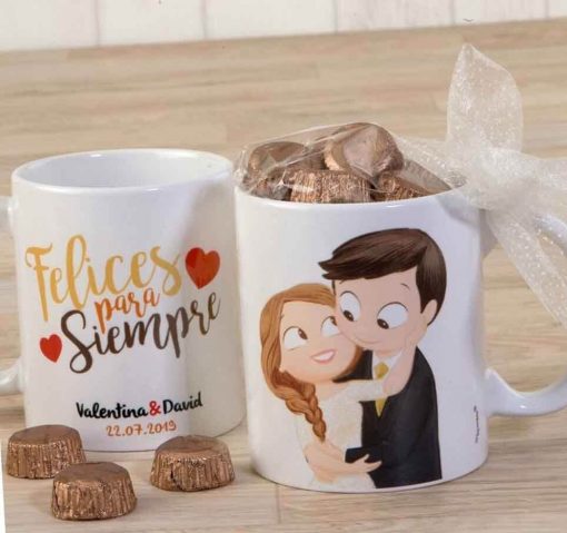 Mugs Decorados Bogotá - Taza con Dulces